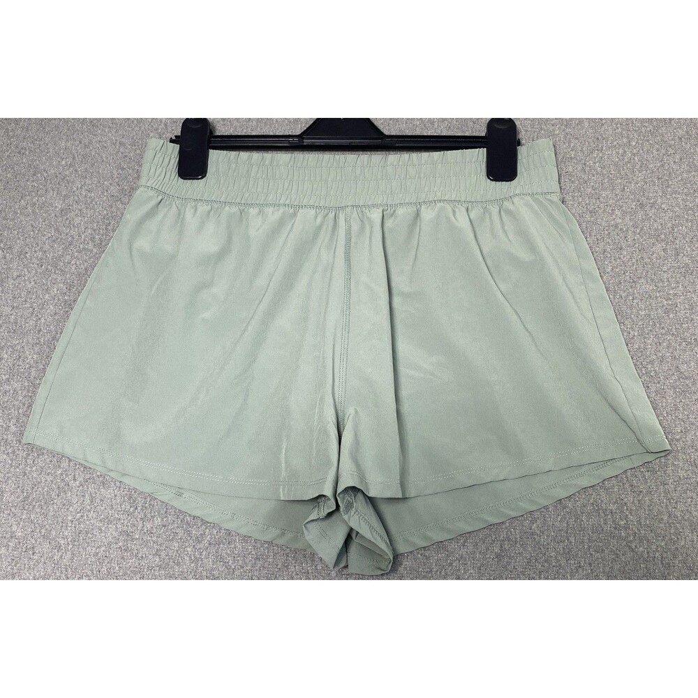 90 Degree by Reflex Green High Waisted Shorts Size XL